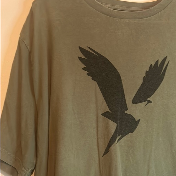 American Eagle Outfitters Green Eagle Graphic Tee - Picture 11 of 16